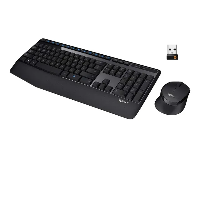 Combo Kit Teclado Mouse Inalambrico Logitech Mk345 Comodo