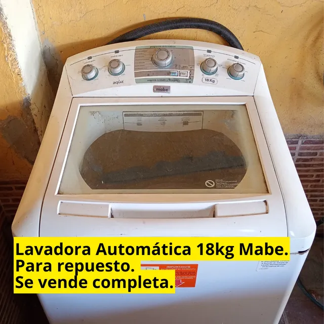 Lavadora Mabe Automática 18kg. Reparar | Repuestos Completos