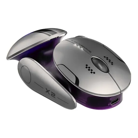 Inphic X2 Mouse Gamer Inalámbrico Silencioso Tres Modos Rgb