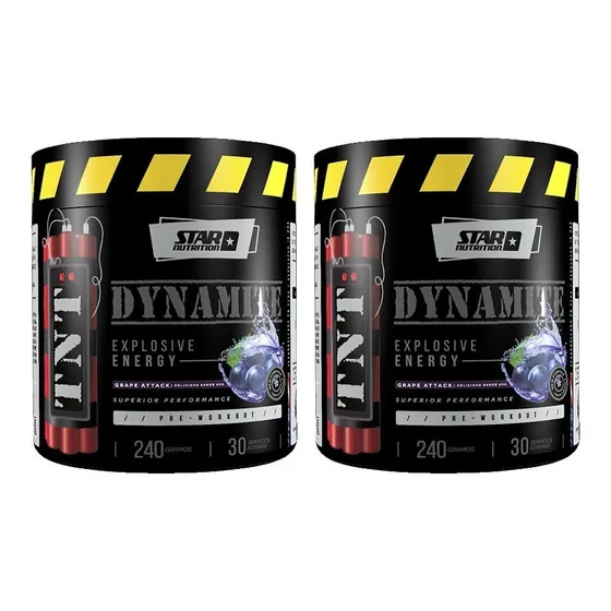 Tnt Dynamite Explosive Energy Star Nutrition 240 Gr X 2 Un
