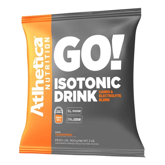 Atlhetica Nutrition Isotonic Drink 900g Sabor Tangerina