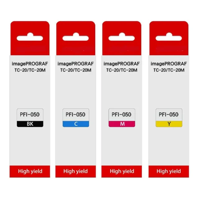 Tinta Ttc Compatible Tc-20 Kit 1 Pack Por Color Pfi-050 Pack