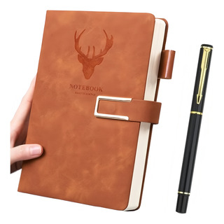 Cuaderno Libreta A5 Notebook Regalo Pluma Negro Cuaderno Libreta A5 Notebook Regalo Pluma Negro