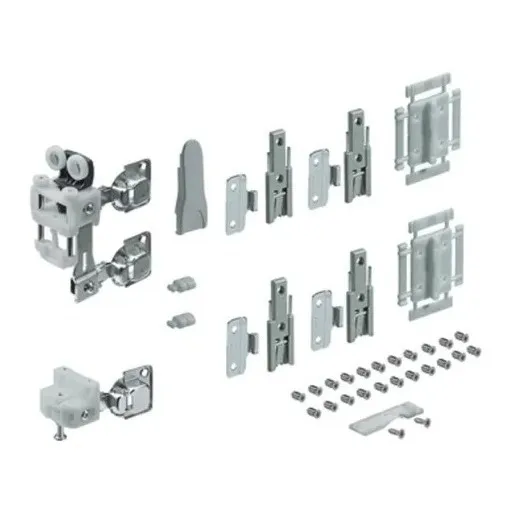 Kit Pta Sanfonada Wingline L 770 Hettich Original Wl Direito