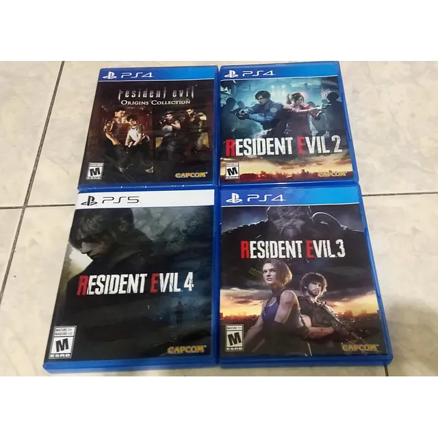 Resident Evil Colección Playstation 4 Y 5 Juegos Intactos