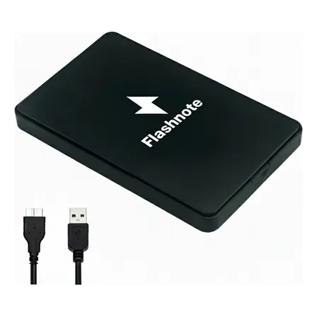 Disco Duro Externo Flashnote 320gb Usb 3.0 Hdd Portatil Compatible Con Pc Notebook Mac Macbook Ps2 Ps3 Ps4 Xbox One Smart Tv Nintendo Color Negro