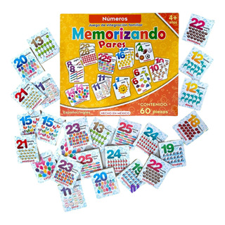 Juego De Memoria - Memorizando Pares De Numeros Del 1 Al 30 Juego De Memoria - Memorizando Pares De Numeros Del 1 Al 30