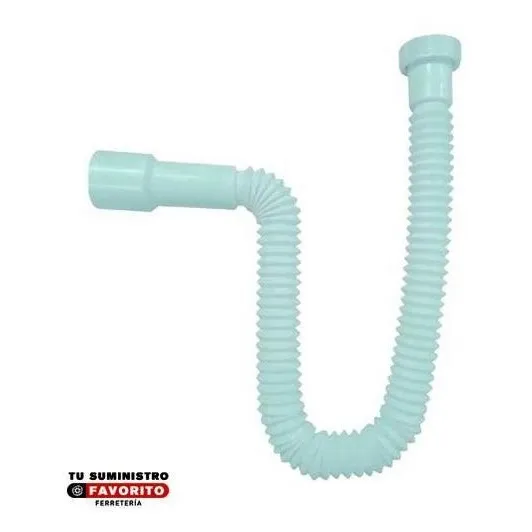 Sifon Extensible Acordeon Lavamano Pvc 1 1/4