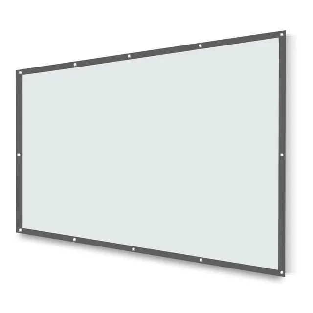 Tela De Projeção Para Projetor E Datashow 130 Polegadas