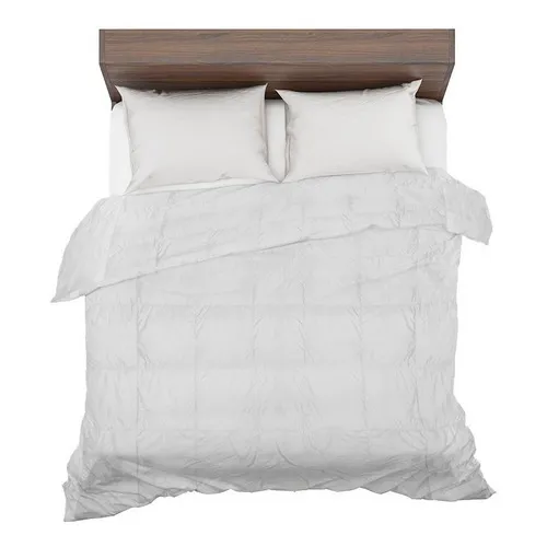 Acolchado Pluma 2 Plazas Dohler Home Class Ropa Cama Azul