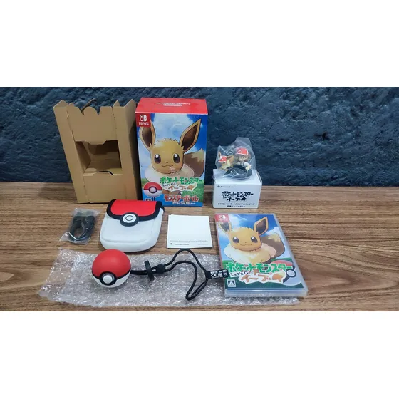 Pokemon Let's Go Eevee Juego Sellado + Mew + Pokecenter Gift