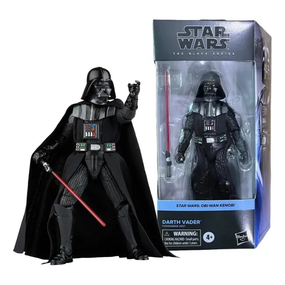 Figura De Acción De Darth Vader De Star Wars Black Series, M