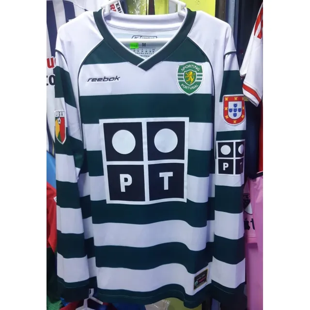Camiseta Retro Ronaldo Club Sporting De Lisboa 2001 - 2002