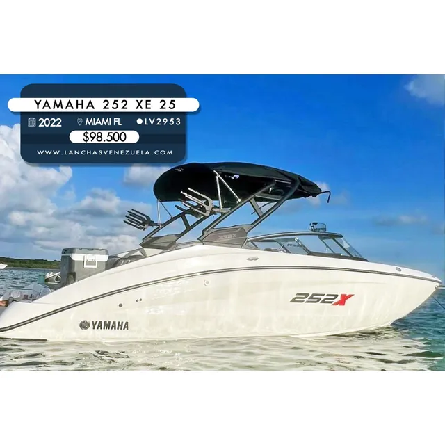 Lancha Yamaha 252 Xe 25 Lv2953
