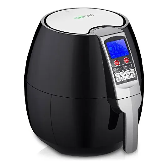 Nutrichef Horno Freidora De Aire Caliente Con Pantalla Digit