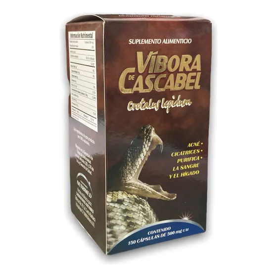 Víbora De Cascabel 150 Cápsulas Nutrimed