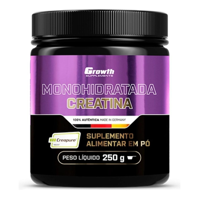 Suplemento Em Pó Growth Supplements Creatina Creapure 250g Suplemento Em Pó Growth Supplements Creatina Creapure 250g