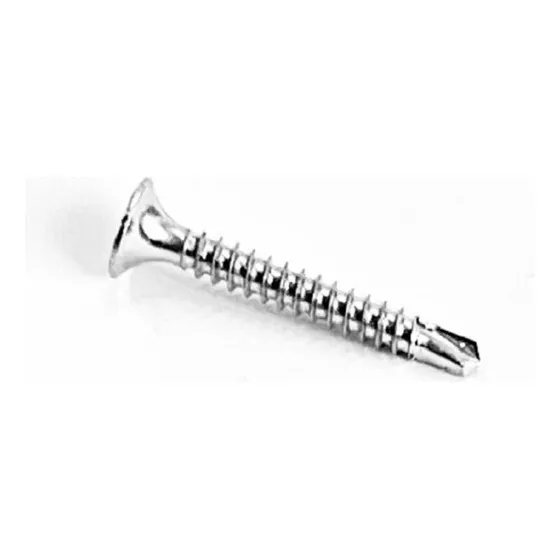 Tornillo T2 Punta Mecha 6 X 1 Drywall ( X 100 )