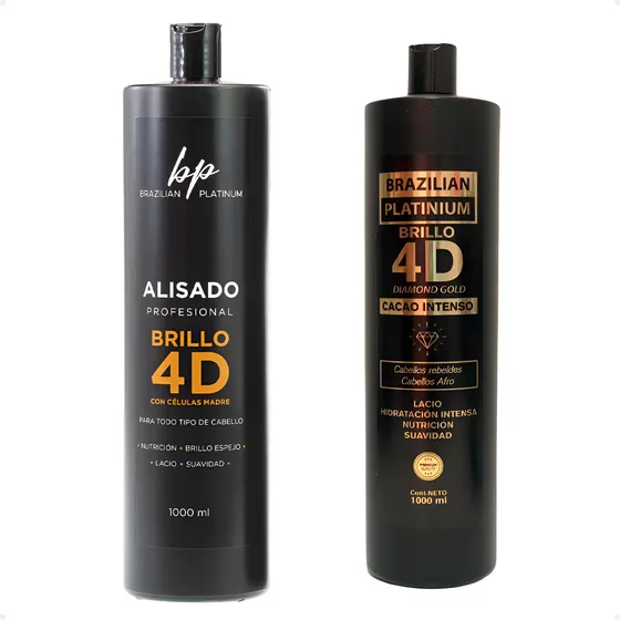 Alisado 4d Original 1 Lt + Regalo! Brushing Progresivo