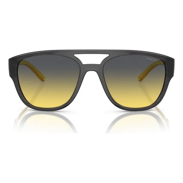 Arnette Hombre Gafas De Sol Montura Gris Transparente, 56mm