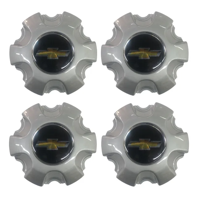 Kit 4 Calota Para S10 Ltz High Country Aro 18 2017 Ate 2021