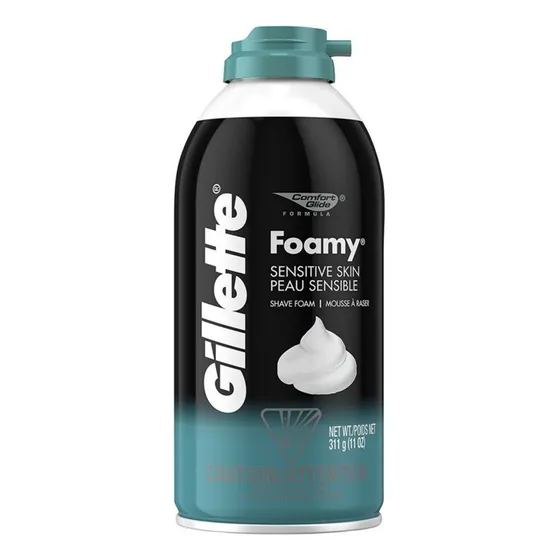 Gillette Espuma De Afeitar Para Piel Sensible 311gr. / 11 Oz