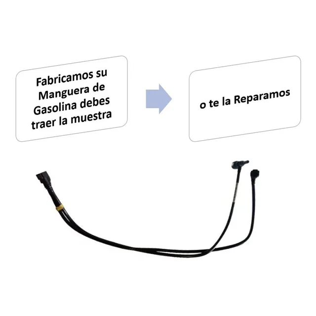 Mangueras De Gasolina Alta Presión Con Conectores 