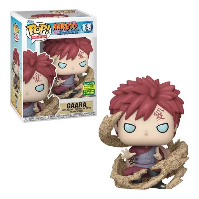 Boneco Funko Pop! Ed. Limit Sdcc24 Naruto Shippuden Gaara