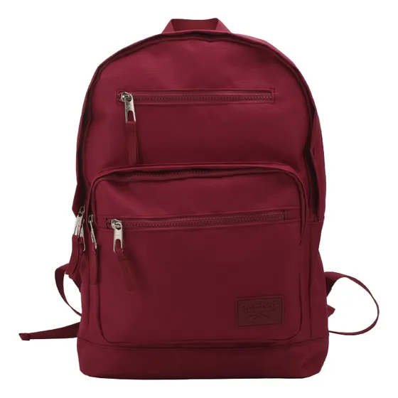 Mochila Urbana Reebok Multiples Bolsillos Interior Forrado