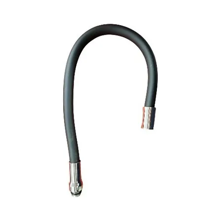 Repuesto Monomando Cuello Lavaplatos Flexible Negro Taumm