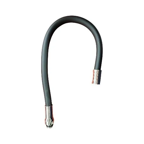 Repuesto Monomando Cuello Lavaplatos Flexible Negro Taumm