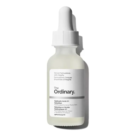 Salicylic Acid 2% Solution - The Ordinary Momento de aplicación Día/Noche Tipo de piel Normal