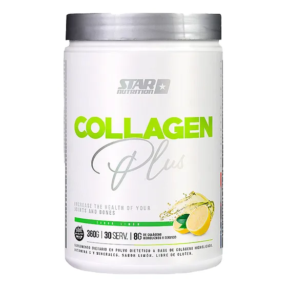 Star Nutrition Collagen Plus Sabor Limon X360gr