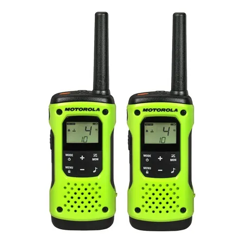Walkie-talkie Motorola Talkabout TALKABOUT T600 de 2 radios - verde lima 110V