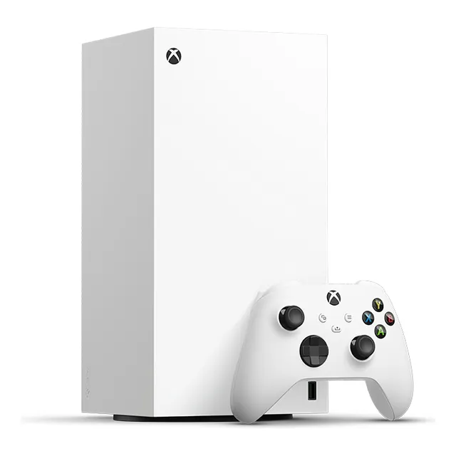Consola Microsoft Xbox Series X Digital 1tb Robot White. Color Blanco