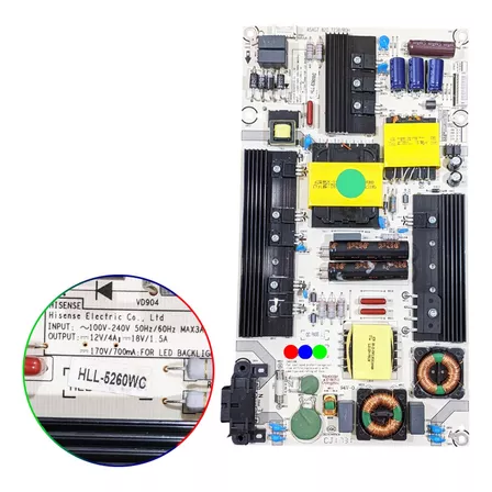 Fuente Hisense 55du6070 / Rsag7.820.7238/roh - Nueva