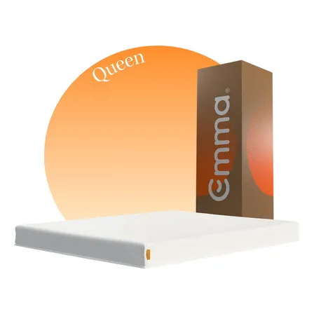 Colchão Queen Emma One Light Ortopédico - 10 Anos Garantia Branco