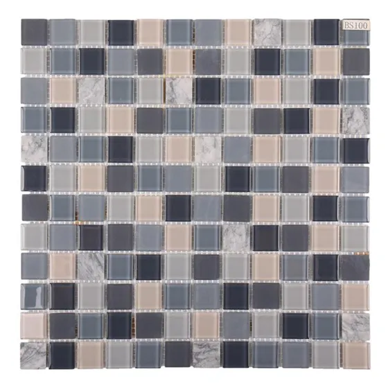 Mosaico Malla Vidrio Listelo  Decorativo 30x30