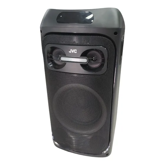 Cornetas Jvc Xs-ky612pb Luces Led, Torre, Color Negro