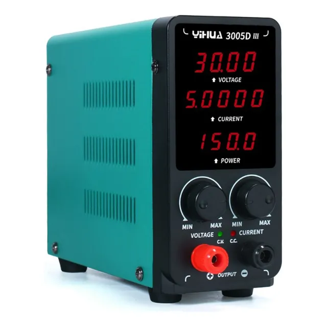 Fuente De Laboratorio Digital Regulable Yihua 30v 5a Lcd