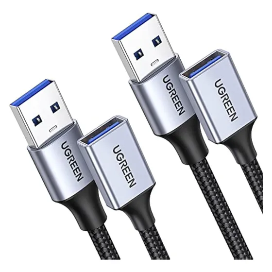Ugreen Paquete De 2 Cables De Extensión Usb (15