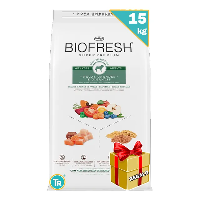 Ración Para Perro - Biofresh Adultos Grandes + Obsequio +  E