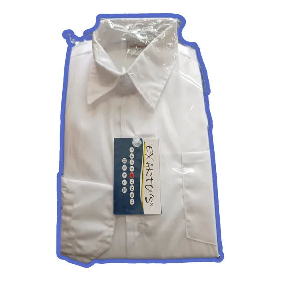 Exaktus Camisa Blanca Manga Larga