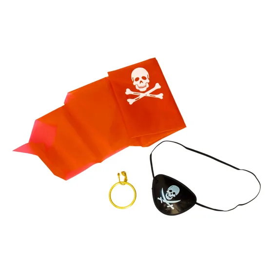 Kit Pirata Accesorio Disfraz Fiesta Temática