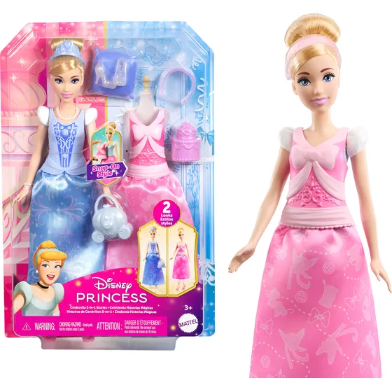 Muñeca Disney Princesa Cenicienta Horas Mágicas +accesorios