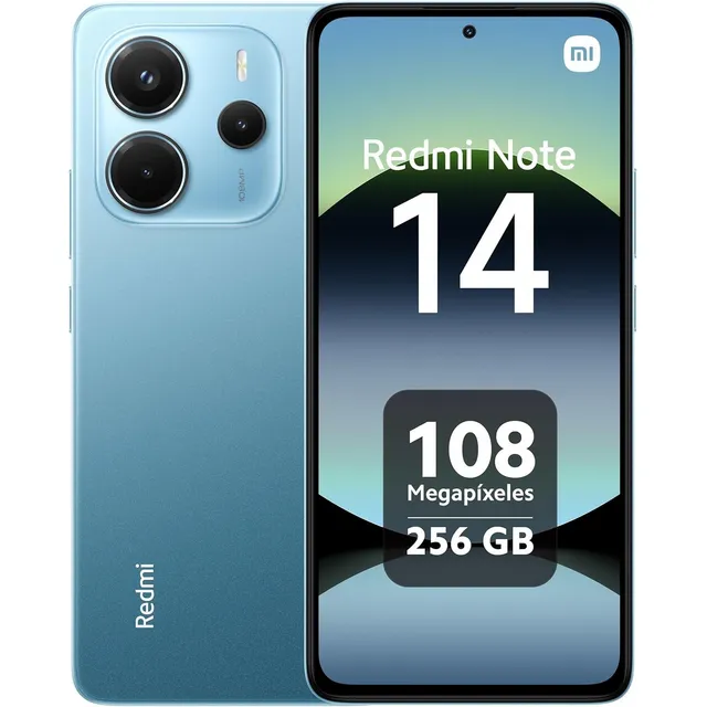Xiaomi Redmi Note 14 8gb Ram 256gb Amoled 6,67 Cámara 108mp Trae Cargador-azul