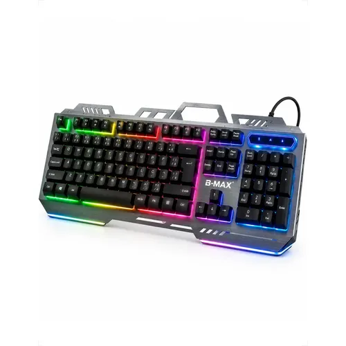 Teclado Gamer K-Mex Shuriken KMJ9 Semimecânico LED USB QWERTY