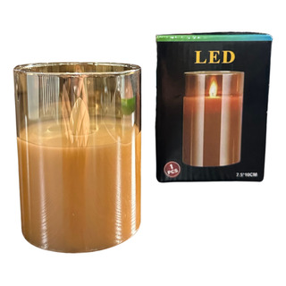 Set 2 Velas Led Llama Electrónica Decoración Interiores 10cm Set 2 Velas Led Llama Electrónica Decoración Interiores 10cm