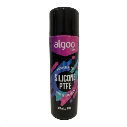 Spray Silicone Algoo Pro Limpeza Bicicleta Esteiras Academia