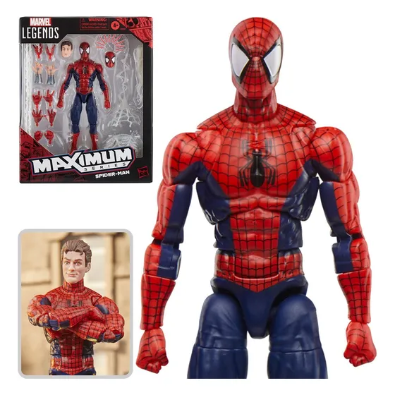 Spiderman Marvel Legends Maximum Series Spider-man Deluxe